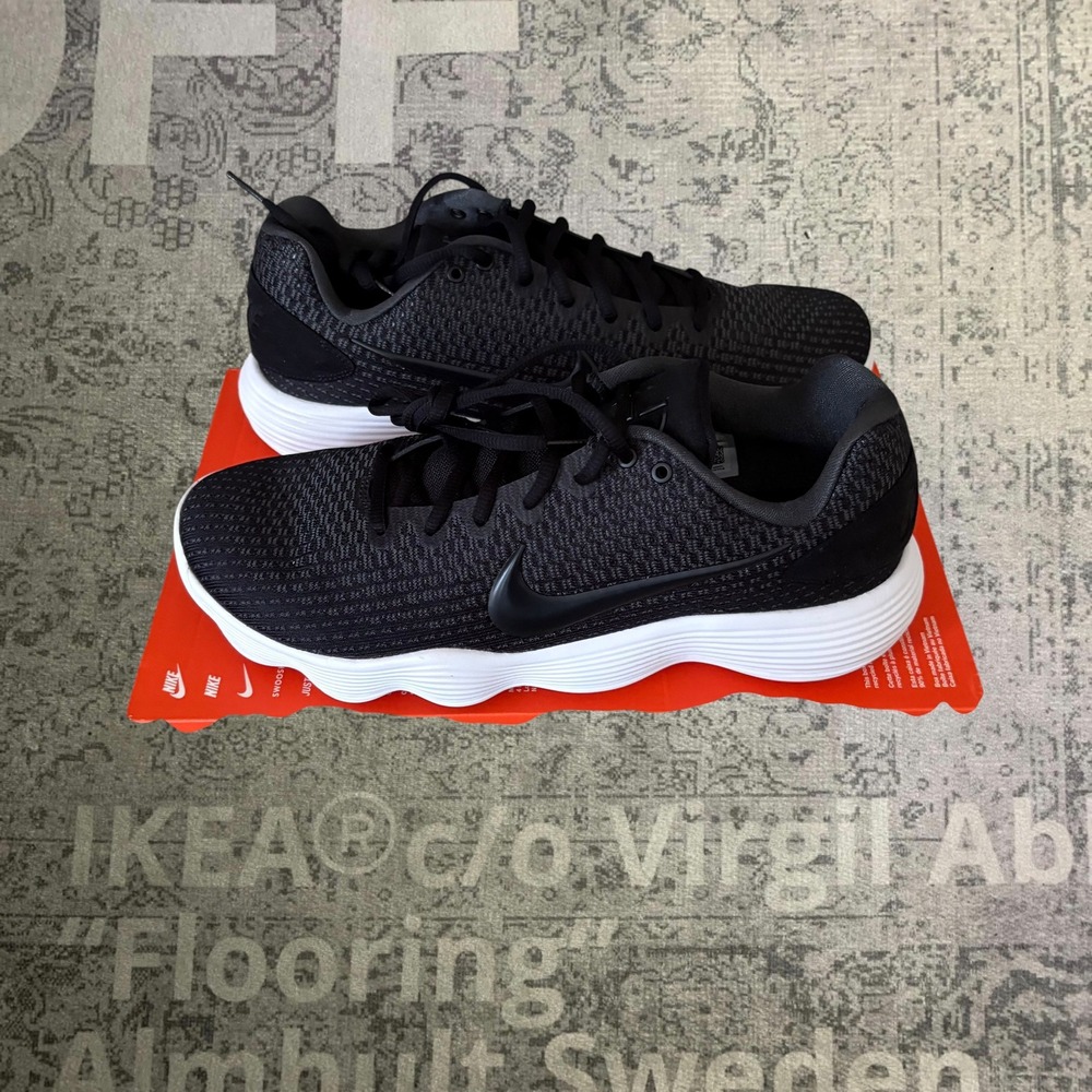 Nike React Hyperdunk 2017 Low Mens Basketball Shoes Black 897663-001 Size 11
